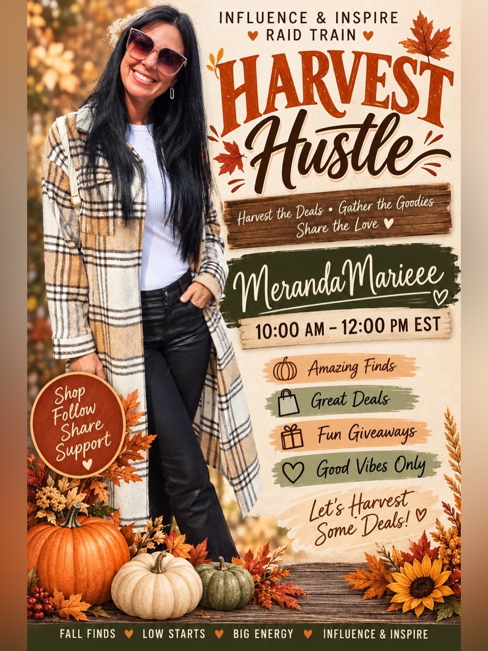 Influence & Inspire 🍁 Harvest Hustle 🍁 Raid Train! - Picture 2 of 8